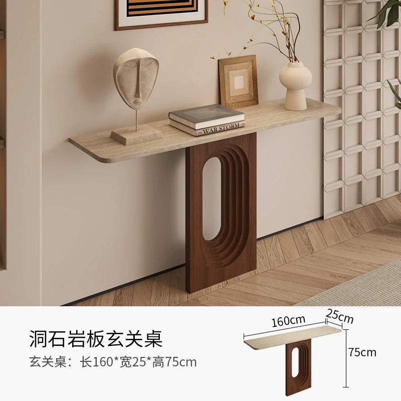 Simple Modern Entryways Table Adjustable Space Savin Design Console Tables Minimalist Style Konsolentisch Living Room Furniture