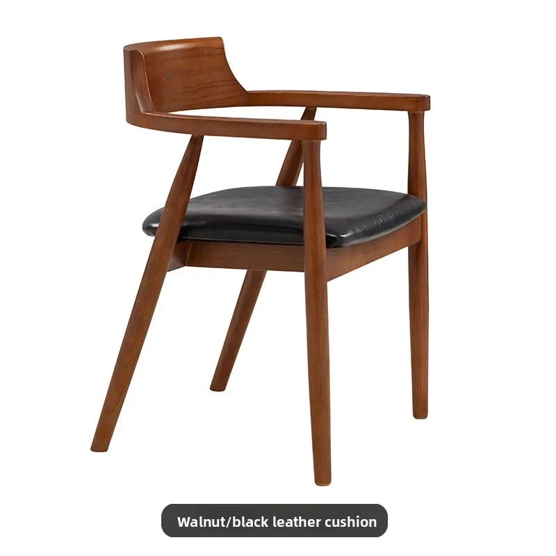 Wood Modern Dining Chairs Nordic Outdoor Luxury Home Dining Chairs Modern Arm Nordic Chaises Salle Manger Outdoor Furniture Brielle & Oak