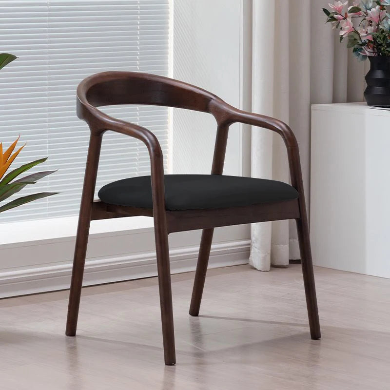 Wood Modern Dining Chairs Nordic Outdoor Luxury Home Dining Chairs Modern Arm Nordic Chaises Salle Manger Outdoor Furniture Brielle & Oak