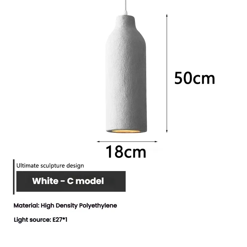 Designer Restaurant Ceiling Chandelier Japanese Wabi Sabi Dining Living Room Pendant Lights Home Decor Bar Table Hanghing Lamps