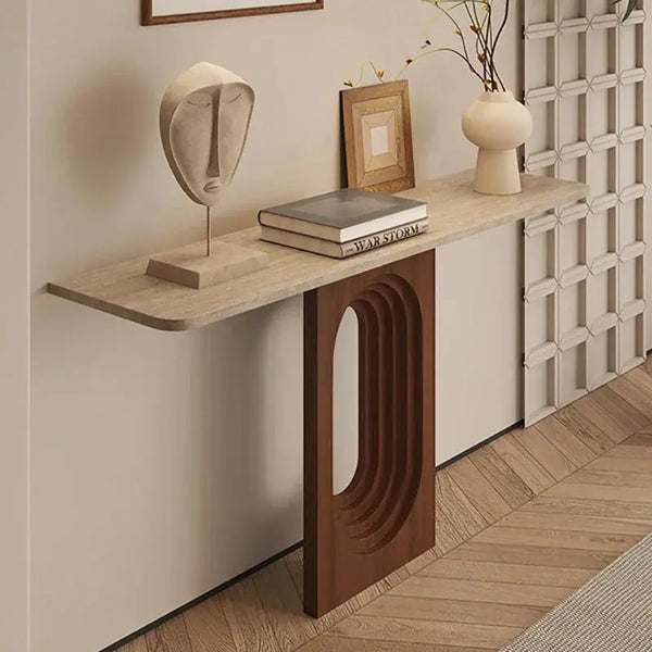 Simple Modern Entryways Table Adjustable Space Savin Design Console Tables Minimalist Style Konsolentisch Living Room Furniture Brielle & Oak