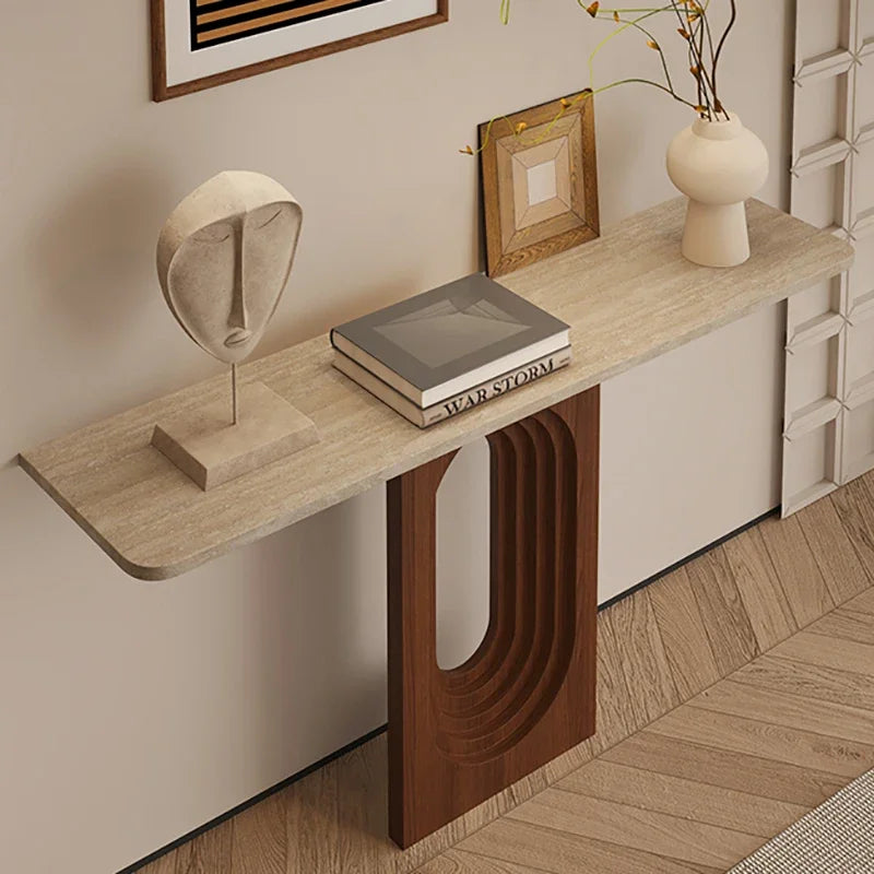 Simple Modern Entryways Table Adjustable Space Savin Design Console Tables Minimalist Style Konsolentisch Living Room Furniture