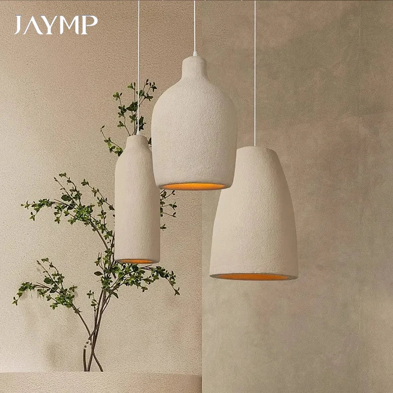 Designer Restaurant Ceiling Chandelier Japanese Wabi Sabi Dining Living Room Pendant Lights Home Decor Bar Table Hanghing Lamps