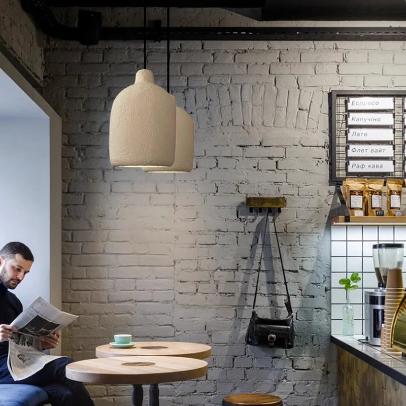 Designer Restaurant Ceiling Chandelier Japanese Wabi Sabi Dining Living Room Pendant Lights Home Decor Bar Table Hanghing Lamps