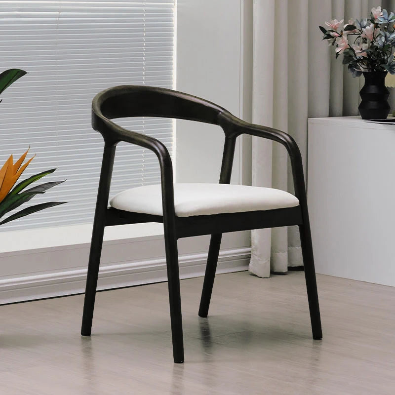 Wood Modern Dining Chairs Nordic Outdoor Luxury Home Dining Chairs Modern Arm Nordic Chaises Salle Manger Outdoor Furniture Brielle & Oak