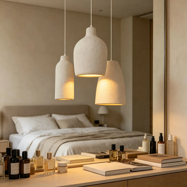 Wabi Sabi Ceiling Pendant Light Nordic LED Chandelier for Living Dining Room Bedroom New Model Designer Home Decor Hanghing Lamp Brielle & Oak